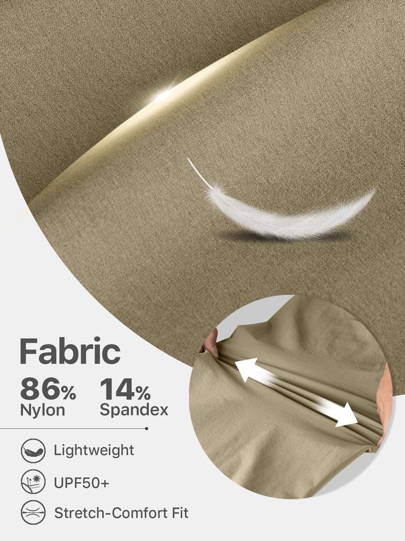 FREE SOLDIER Men's Outdoor Cargo Hiking Pants with Belt Lightweight Waterproof Quick Dry Tactical Pants Nylon Spandex (Sand 36W/30L) - Image 2